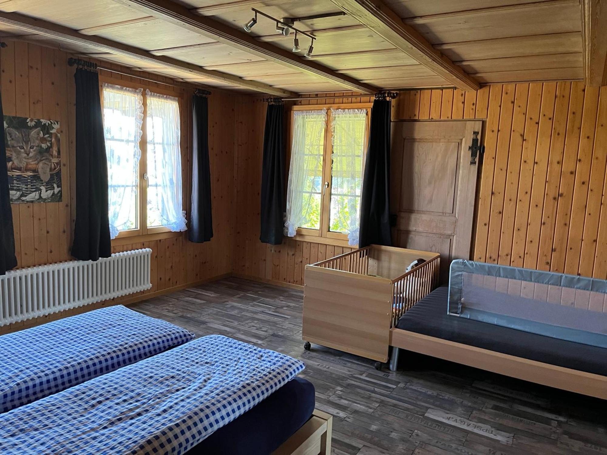 Ferienwohnung Auf Bauernhof Mit Hotpot Und Sauna Sumiswald ภายนอก รูปภาพ